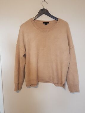 Sanctuary Soft Tan Crewneck Sweater